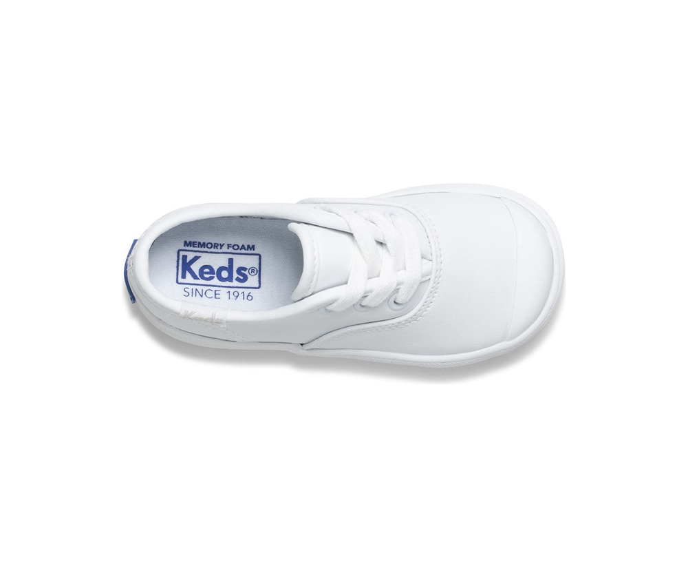 Keds Sneakers White - Champion Toe Cap - Kids MZFAEB-845